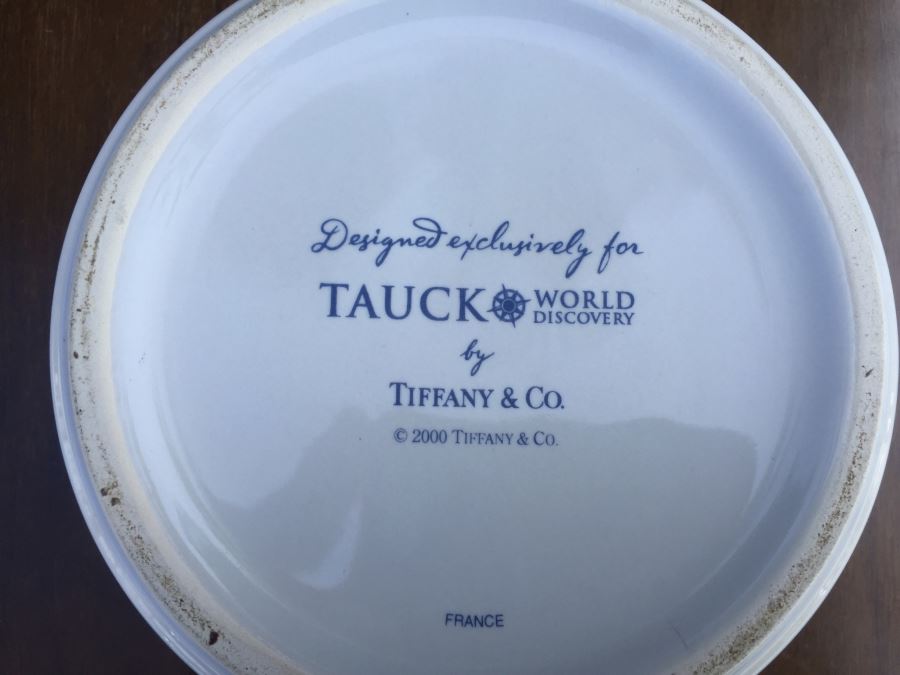 Tiffany & Co. Tauck World Discovery Porcelain Trinket/Powder Box [Photo 3]