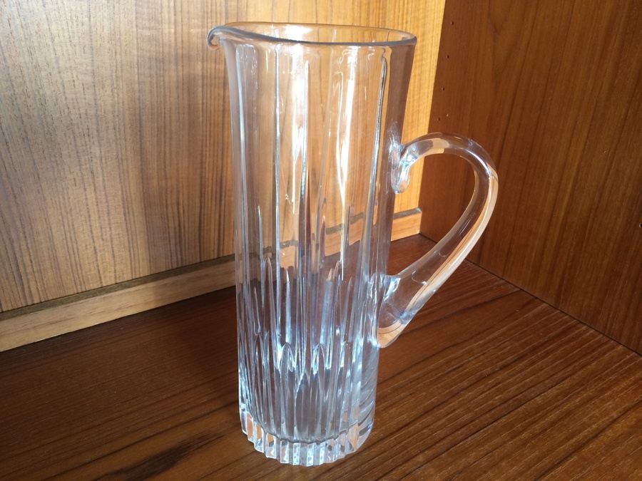 Tall Crystal Pitcher [Photo 1]