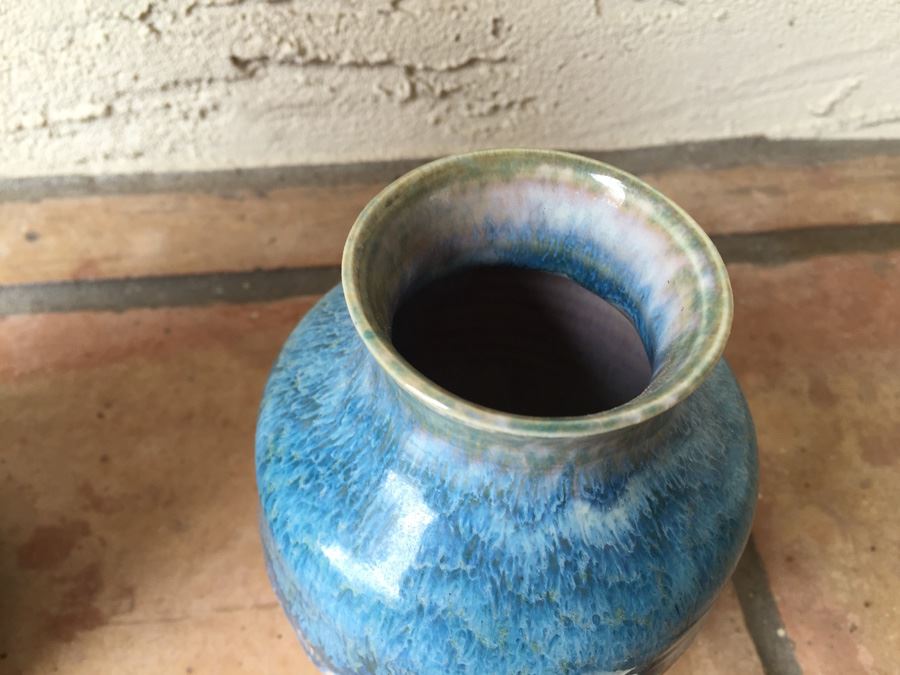 Pottery Lot Includes KM Israel Blue Hand Decorated Pottery And Sylvia Knight Kress Pottery [Photo 8]