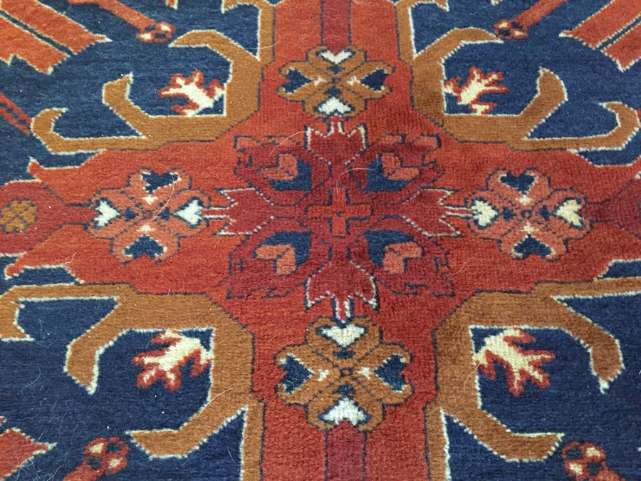 Vintage Nomadic Hand Woven Wool Afghan Runner Afghanistan 13 Feet Long [Photo 5]