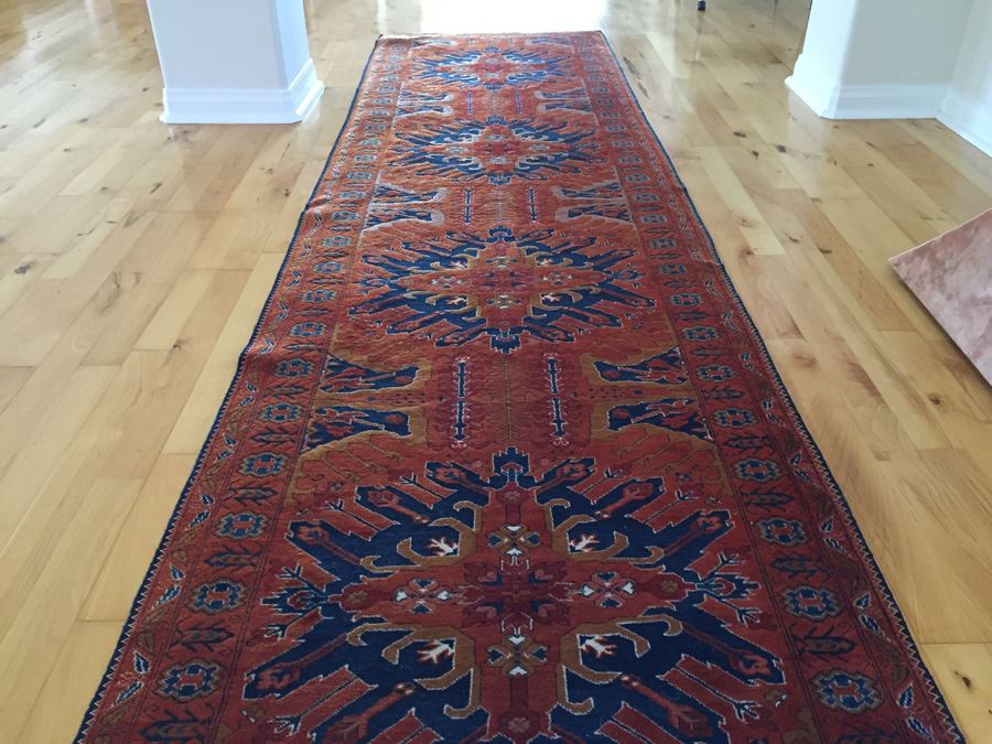 Vintage Nomadic Hand Woven Wool Afghan Runner Afghanistan 13 Feet Long [Photo 7]