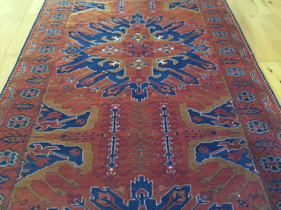 Vintage Nomadic Hand Woven Wool Afghan Runner Afghanistan 13 Feet Long [Photo 6]