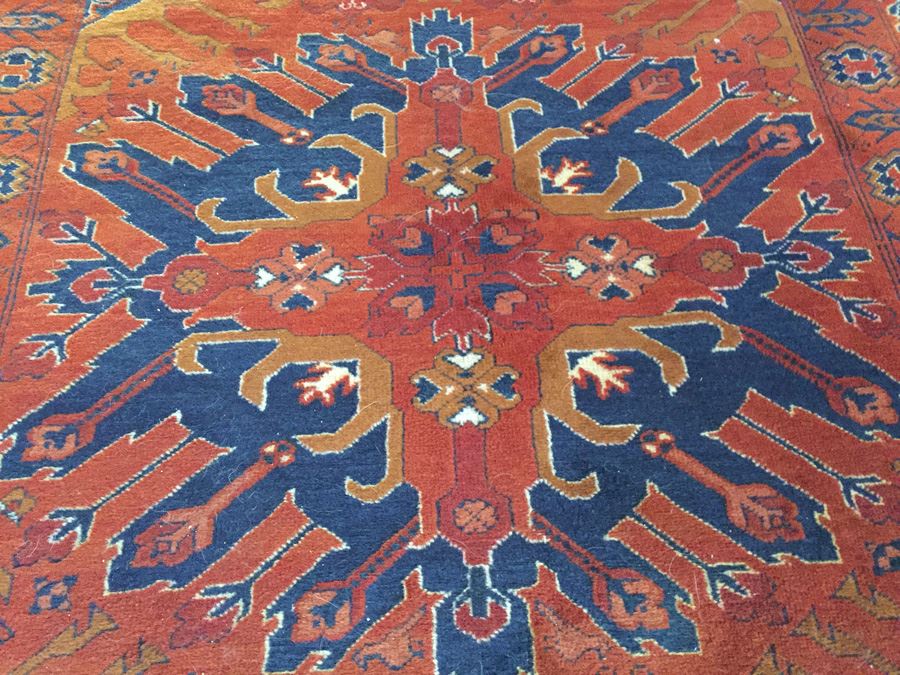 Vintage Nomadic Hand Woven Wool Afghan Runner Afghanistan 13 Feet Long [Photo 4]