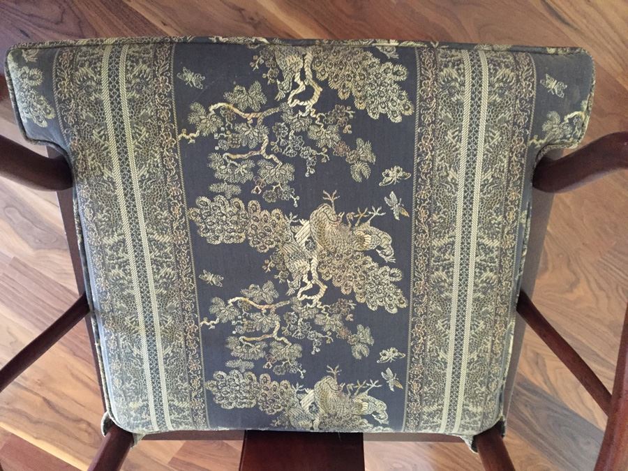 Henredon Rosewood Chinoiserie Formal Dining Table With 2 Leaves And Eight Chairs [Photo 23]