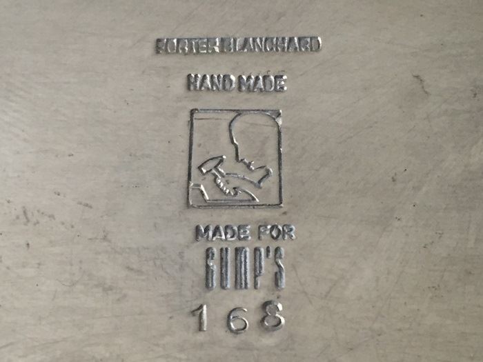 Porter Blanchard Colonial Pewter Hand Hammered 4-Piece Set  [Photo 3]