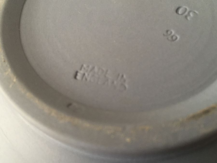 Vintage 1956 Wedgwood Blue And White Plate And Pitcher [Photo 21]