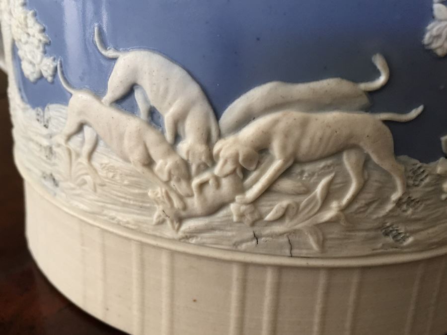 Fine Late 18th C. Wedgwood Jasperware Ale Mug Probably By Turner Pre 1775 [Photo 9]
