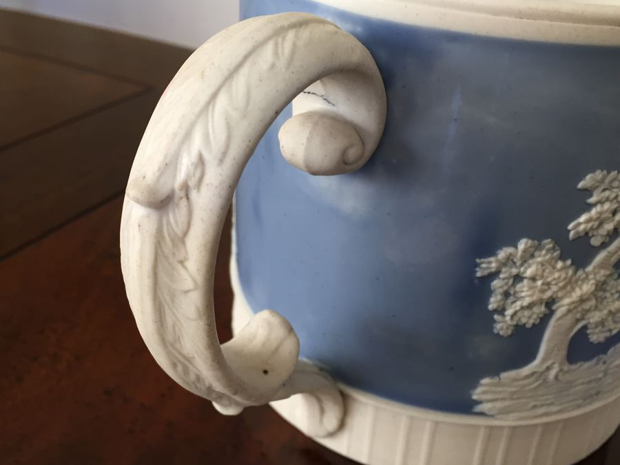 Fine Late 18th C. Wedgwood Jasperware Ale Mug Probably By Turner Pre 1775 [Photo 13]