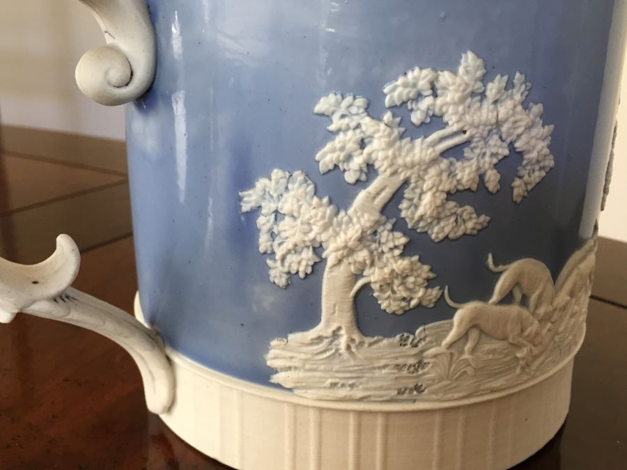 Fine Late 18th C. Wedgwood Jasperware Ale Mug Probably By Turner Pre 1775 [Photo 10]
