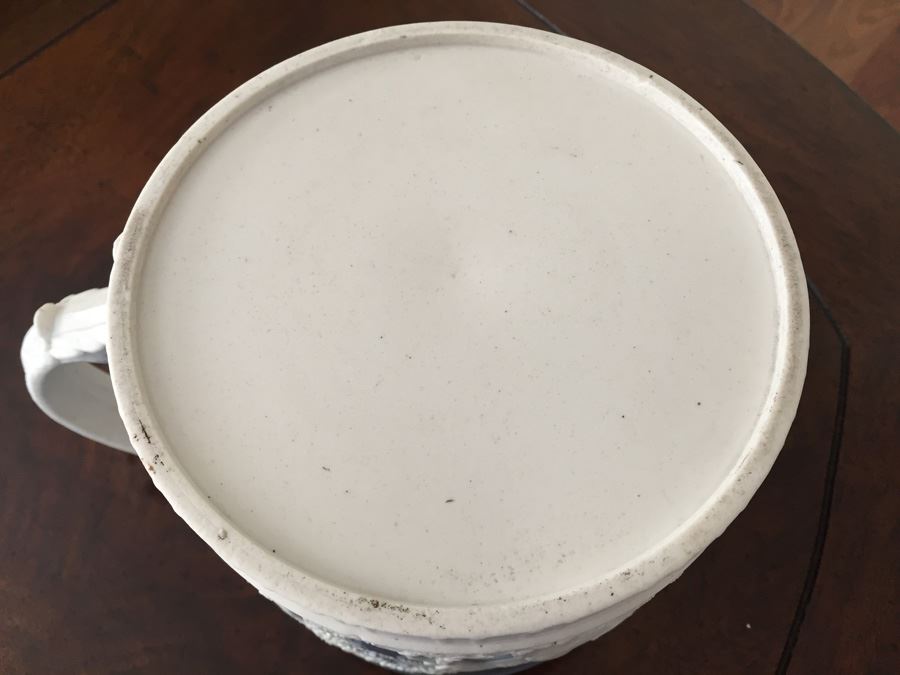 Fine Late 18th C. Wedgwood Jasperware Ale Mug Probably By Turner Pre 1775 [Photo 14]