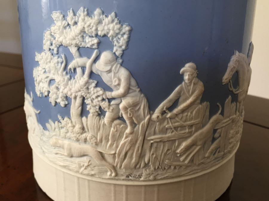 Fine Late 18th C. Wedgwood Jasperware Ale Mug Probably By Turner Pre 1775 [Photo 7]