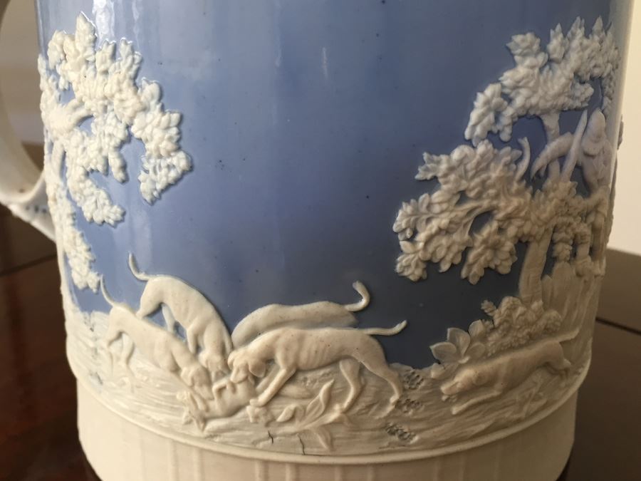 Fine Late 18th C. Wedgwood Jasperware Ale Mug Probably By Turner Pre 1775 [Photo 8]
