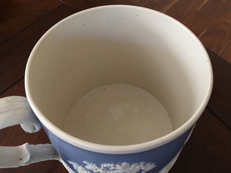 Fine Late 18th C. Wedgwood Jasperware Ale Mug Probably By Turner Pre 1775 [Photo 12]