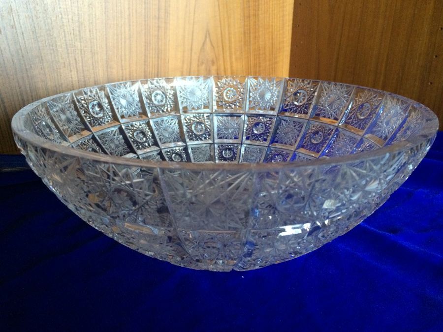 Beautiful Cut Crystal Bowl