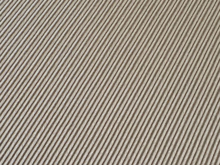 Clean Tan Sofa With Modern Lines And Two Pillows In Excellent Condition [Photo 3]