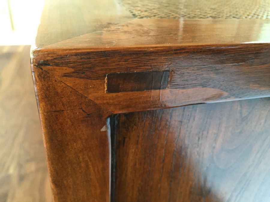 Pair Of Stunning Asian End Tables With Brass Hardware [Photo 13]