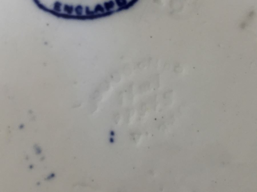 Impressive Spode's Tower Copeland England Large Serving Platter Flo Flow Blue [Photo 13]