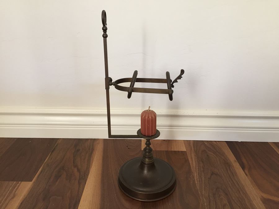 Vintage Candle Reading Lamp