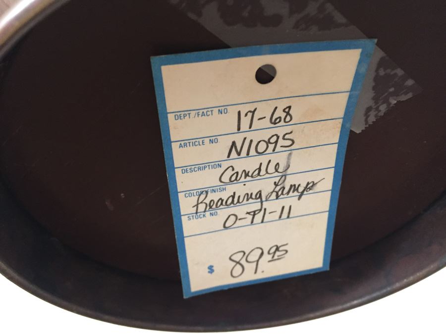 Vintage Candle Reading Lamp [Photo 8]