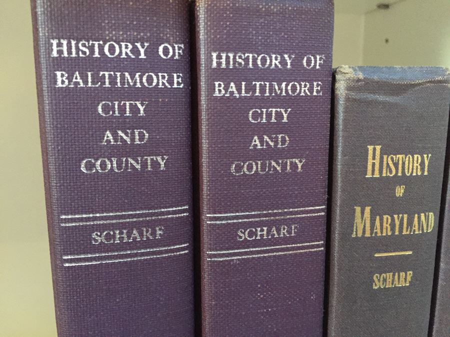 Set Of Books On The History Of Baltimore And Maryland [Photo 4]