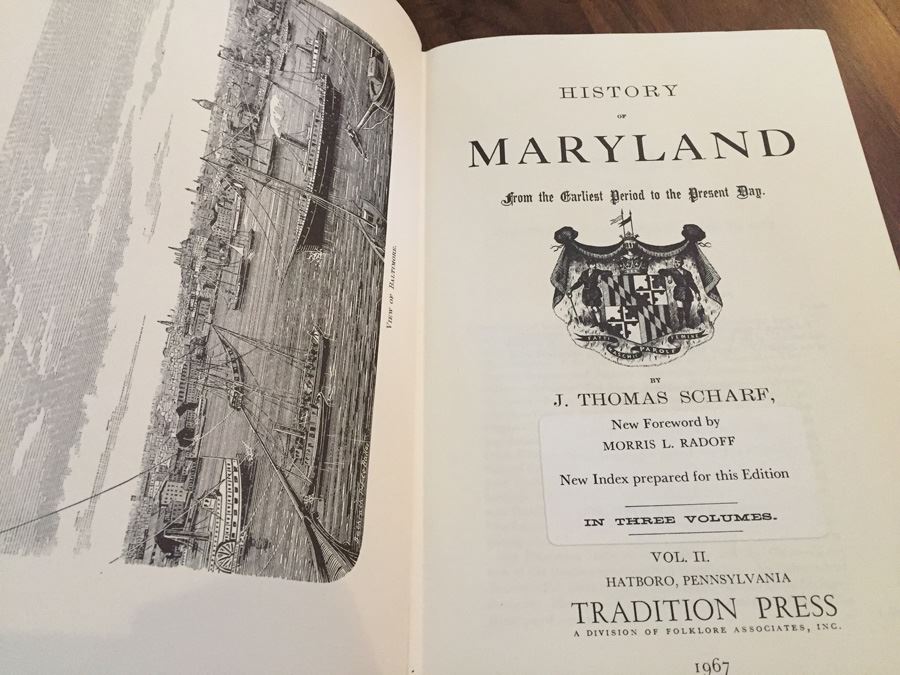 Set Of Books On The History Of Baltimore And Maryland [Photo 9]