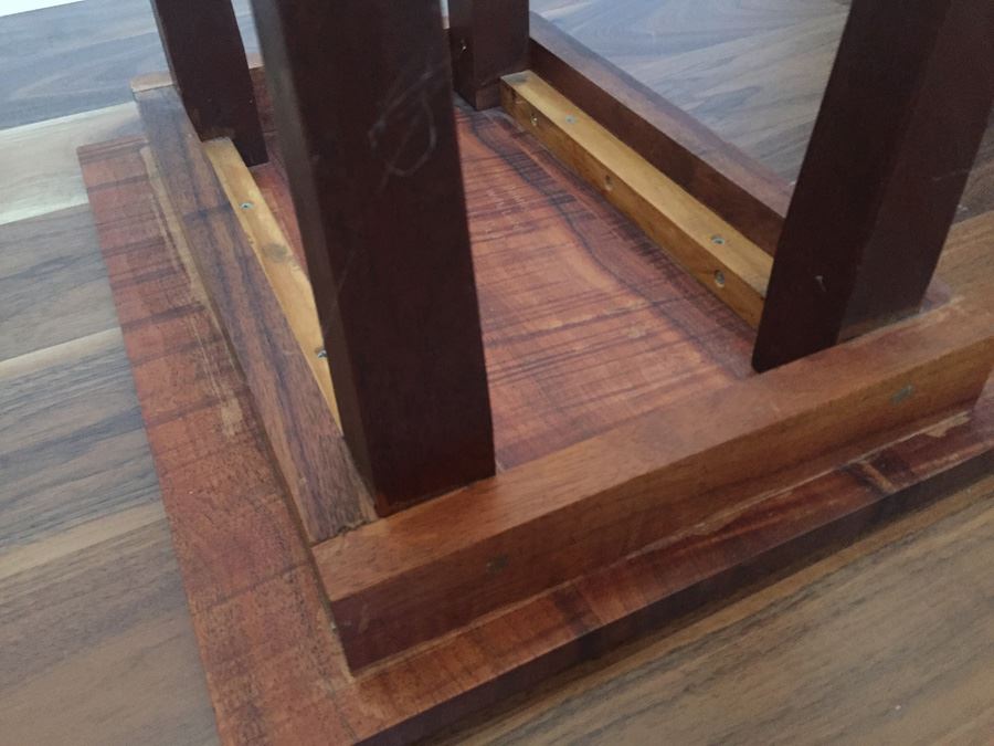 Custom Wooden Stool Handcrafted By Grandfather [Photo 10]