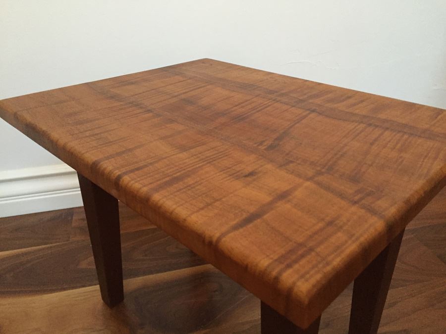 Custom Wooden Stool Handcrafted By Grandfather [Photo 8]