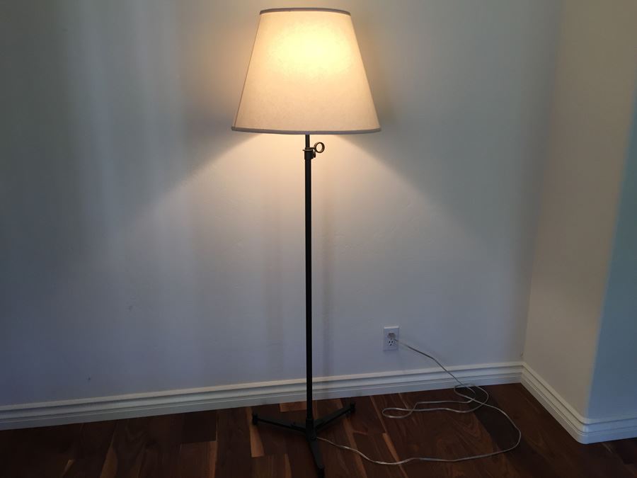 Industrial Looking Adjustable Floor Lamp [Photo 8]