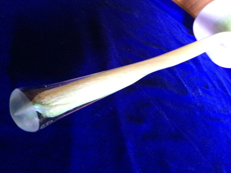 Signed Blown Glass Flower Vases [Photo 13]