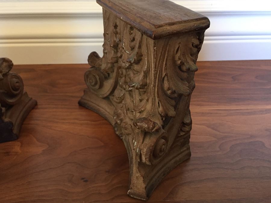 Pair Of Detailed Ornate Designer Bookends [Photo 12]