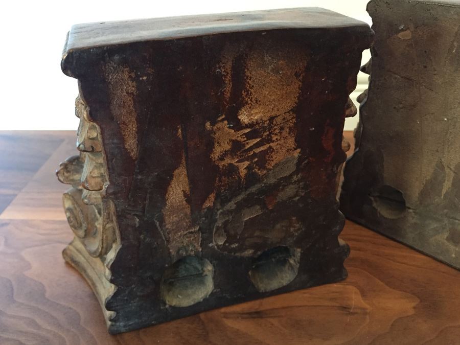 Pair Of Detailed Ornate Designer Bookends [Photo 7]