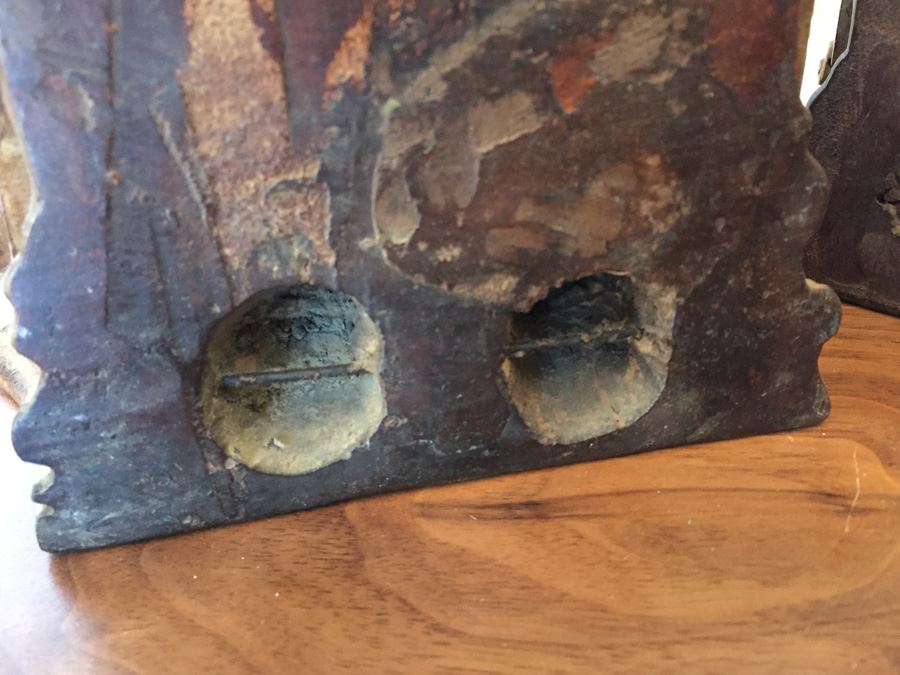 Pair Of Detailed Ornate Designer Bookends [Photo 3]