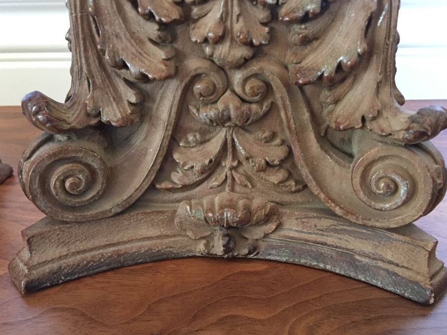 Pair Of Detailed Ornate Designer Bookends [Photo 10]