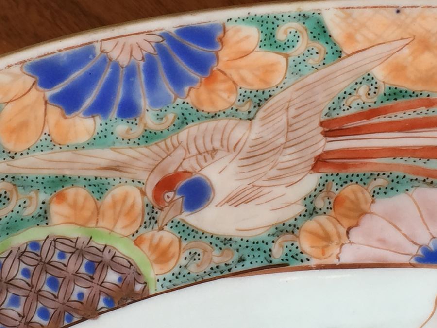 Large Japanese Oval Bowl Platter [Photo 13]