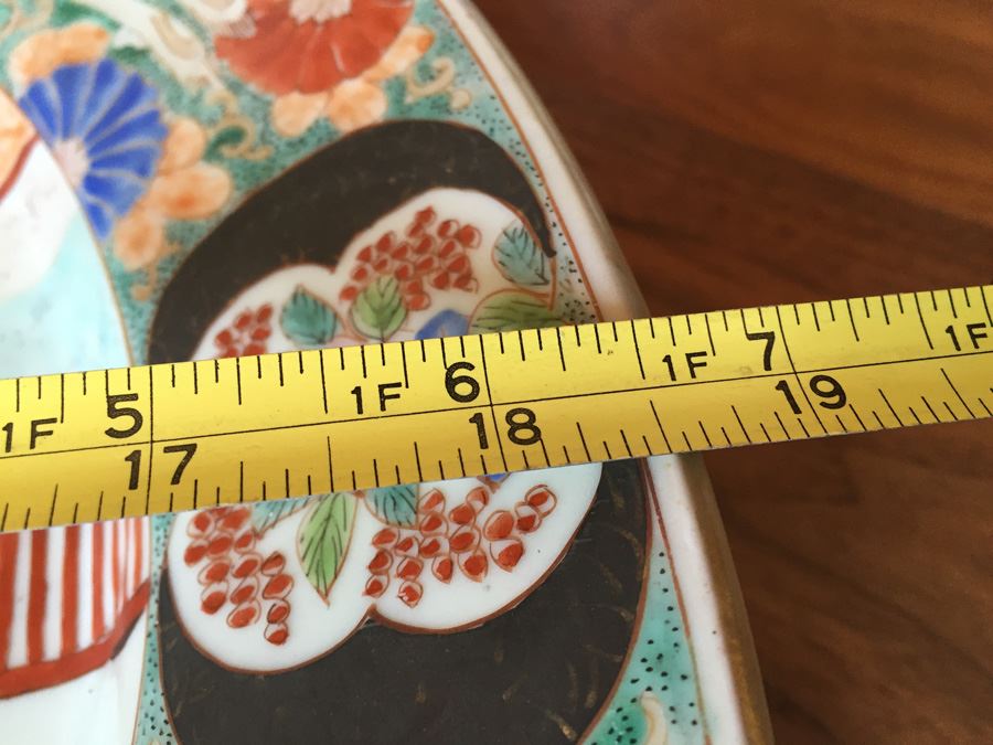 Large Japanese Oval Bowl Platter [Photo 19]