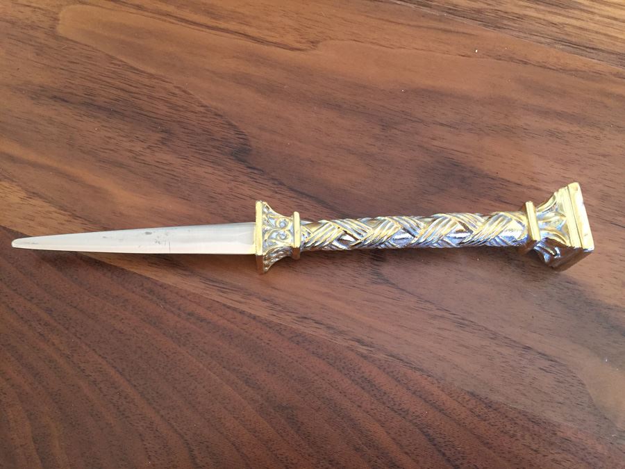 Adaption Of A Medieval Spanish Column Letter Opener From The MET [Photo 5]