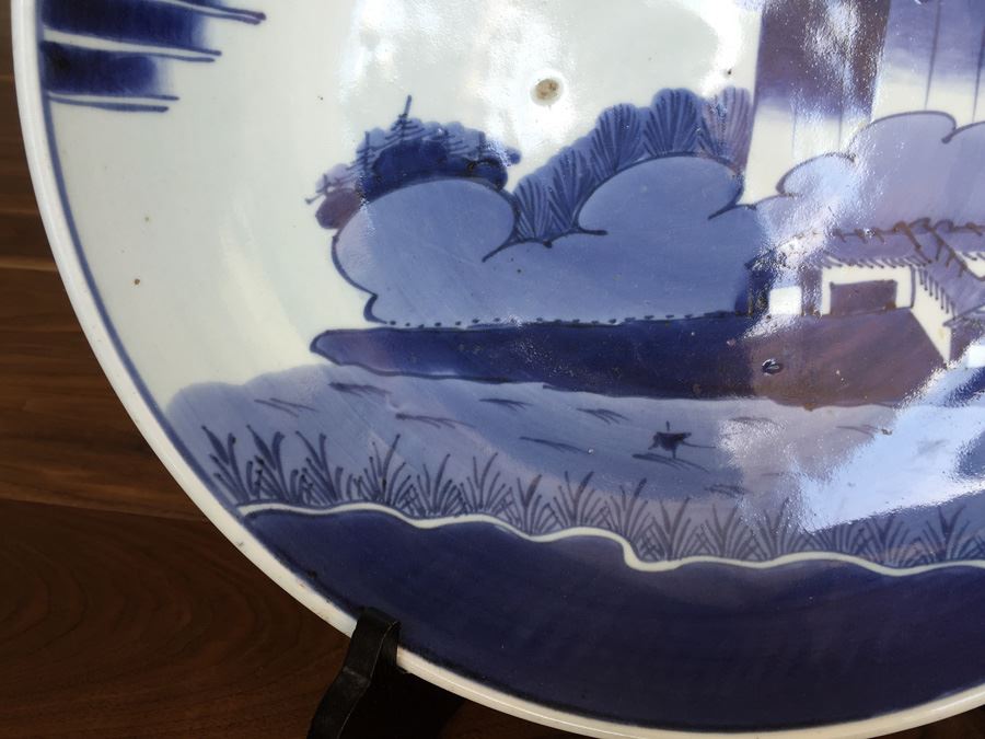 Japanese Imari Dish 15 1/2' Dia 1820 AD [Photo 8]