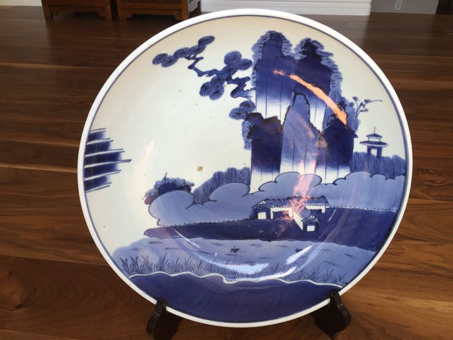 Japanese Imari Dish 15 1/2' Dia 1820 AD [Photo 11]