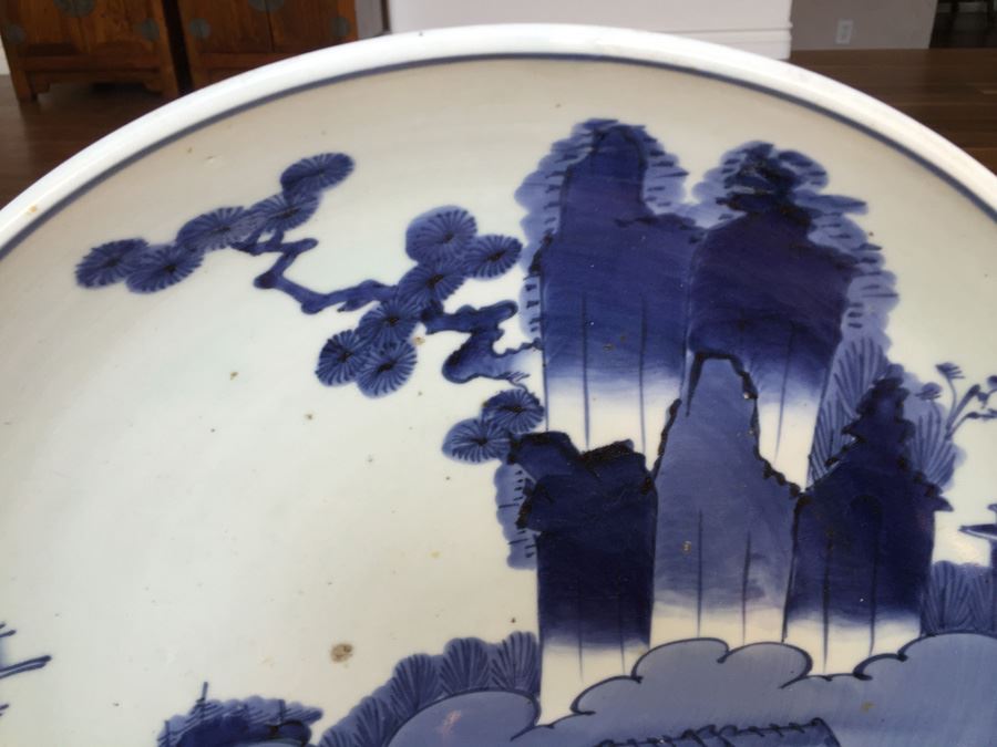 Japanese Imari Dish 15 1/2' Dia 1820 AD [Photo 4]