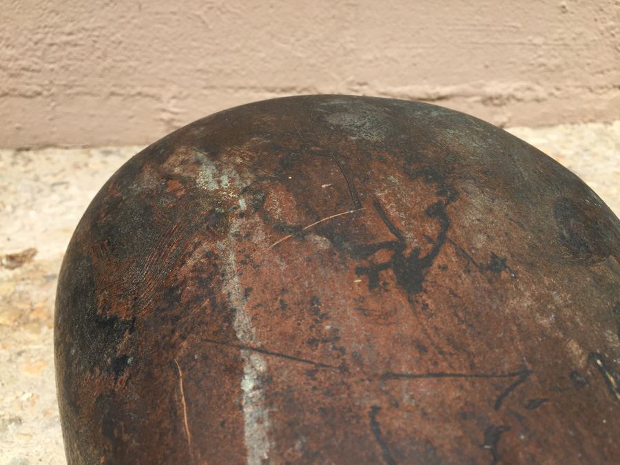 Impressive Bronze Asian HEAVY Vase Jar With Foo Dog On Lid Beautiful Patina [Photo 22]