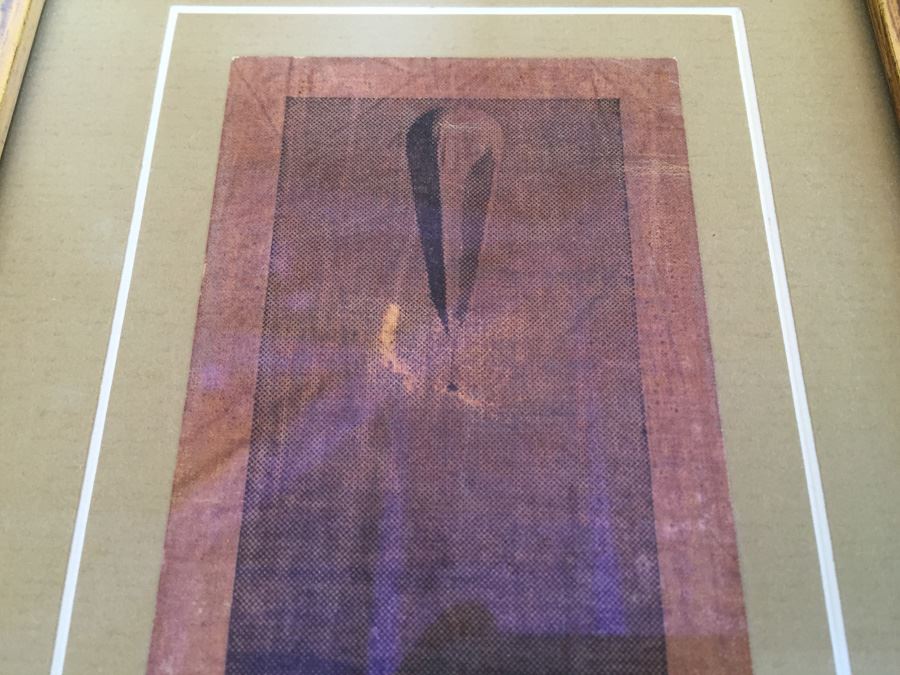 Vintage National Geographic Society Framed Bookmark From Piece Of 1935 Balloon Explorer II  [Photo 4]