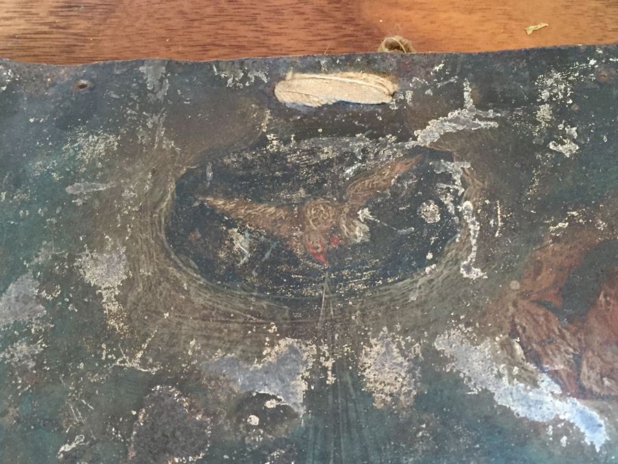 Old Religious Painting On Metal [Photo 15]