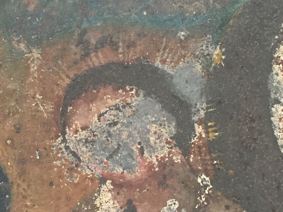 Old Religious Painting On Metal [Photo 12]