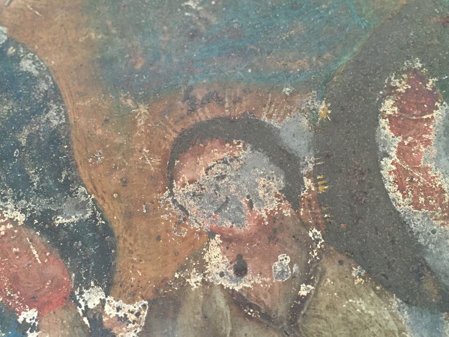 Old Religious Painting On Metal [Photo 11]