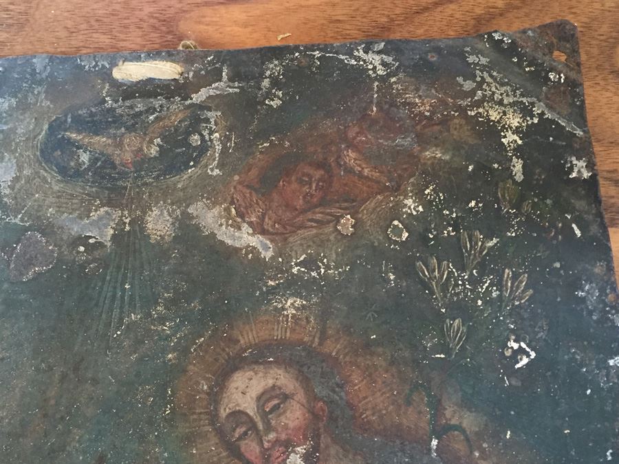 Old Religious Painting On Metal [Photo 13]