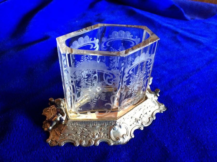 Germany Sterling and Etched Glass [Photo 2]