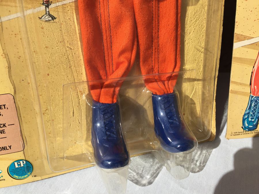 The Six Million Dollar Man Bionic Adventure Test Flight At 75,000 Feet Set New On Card Vintage 1976 [Photo 7]