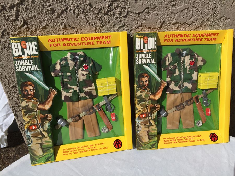 Gi joe shop adventure team sets