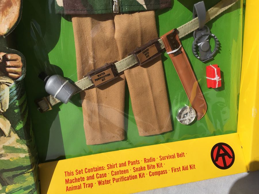 GI Joe Adventure Team Jungle Survival Set New In Box Hasbro Vintage 1971 [Photo 7]