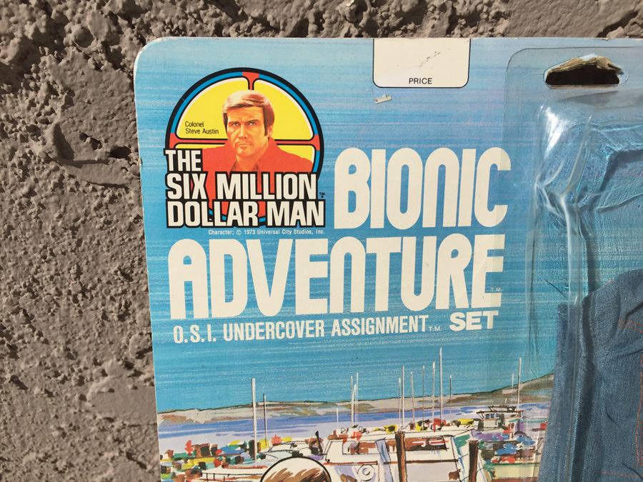 The Six Million Dollar Man Bionic Adventure O.S.I. Undercover Assignment Set Vintage 1976 [Photo 2]